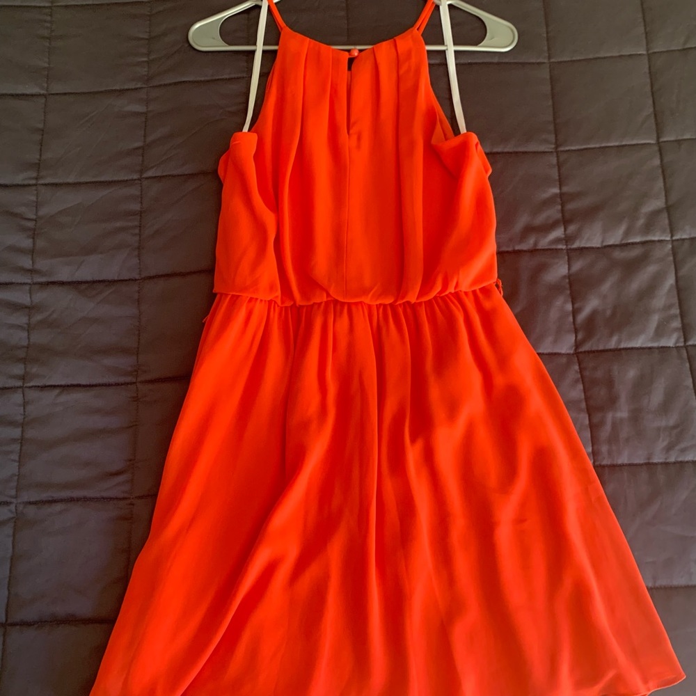 Coral dress size large